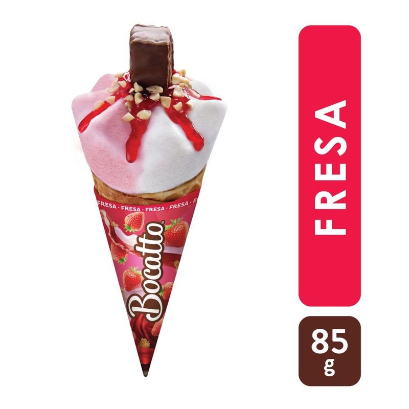 GENERICO - Cono Bocatto Fresa X 85g