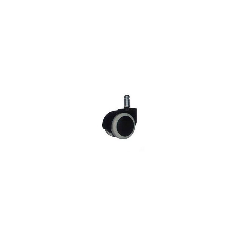 GENERICO - Ruedas silla de oficina ofisillas colombia 50 mm goma negro