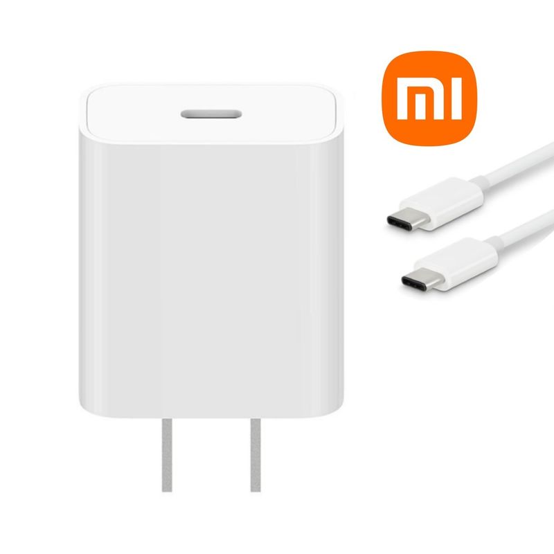GENERICO - Adaptador Cargador Poder Cubo Carga Rápida 25w Usb C 3a