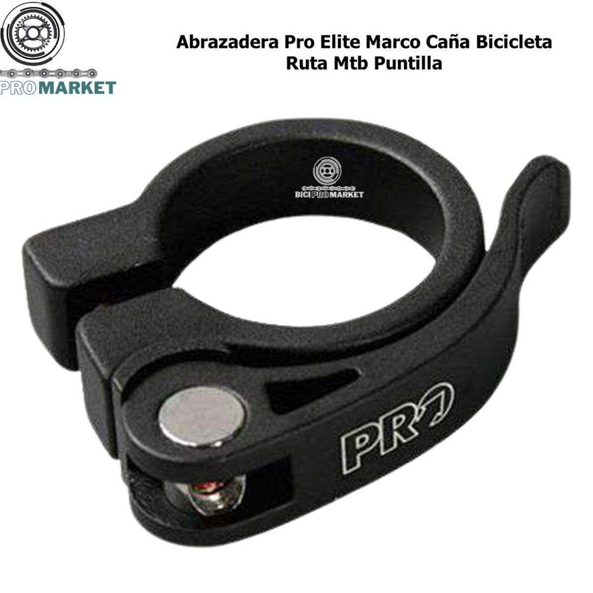 PRO - Abrazadera Bicicleta Pro Elite Marco Caña Ruta Mtb Puntilla