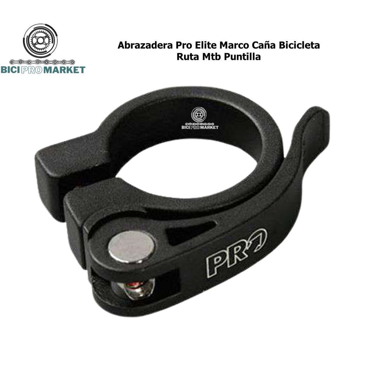PRO - Abrazadera Bicicleta Pro Elite Marco Caña Ruta Mtb Puntilla