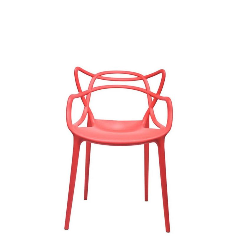 EKONOMODO COLOMBIA - Silla Curvas Streem Colores rojo