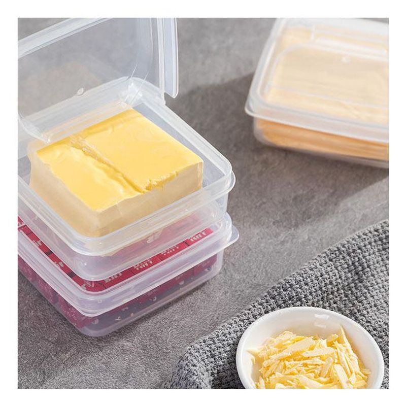 GENERICO - Recipiente Almacenamiento Mantequilla Queso Nevera.