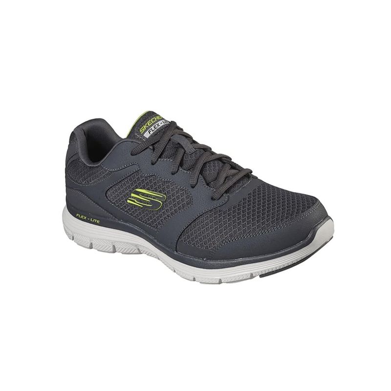 SKECHERS - Tenis Hombre Skechers Flex Advantage 4.0 - Gris-Blanco