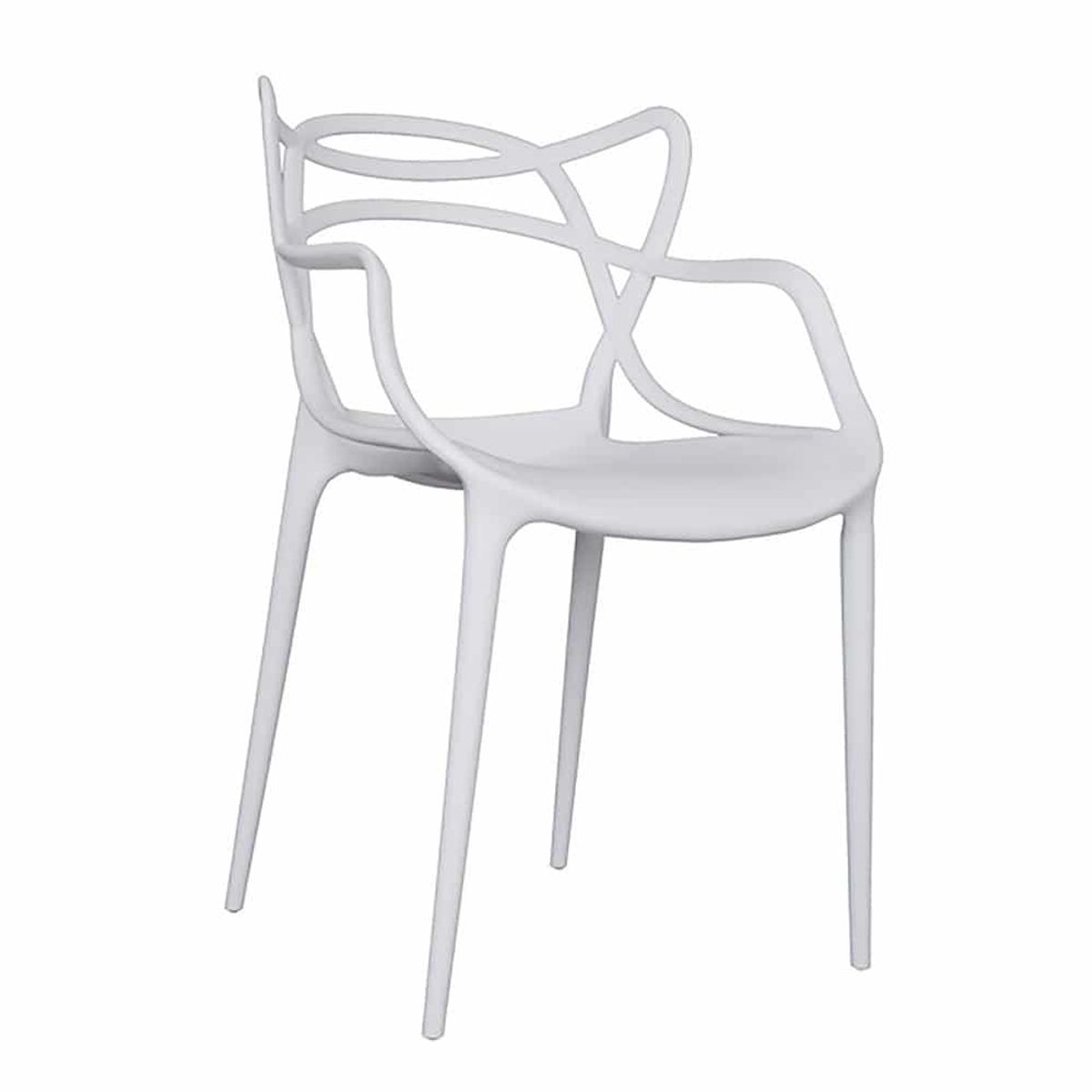 EKONOMODO COLOMBIA - Silla Curva Streem Blanco Set X 2