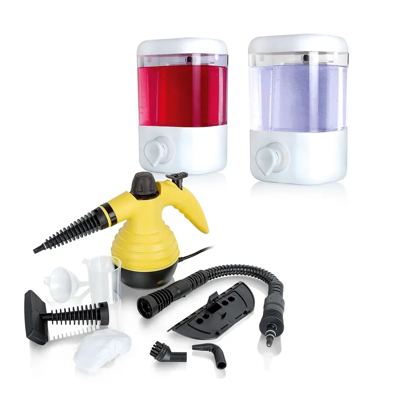 ENERGY PLUS - Combo: Limpiador a Vapor +  2 Dosificadores de Gel o Jabón