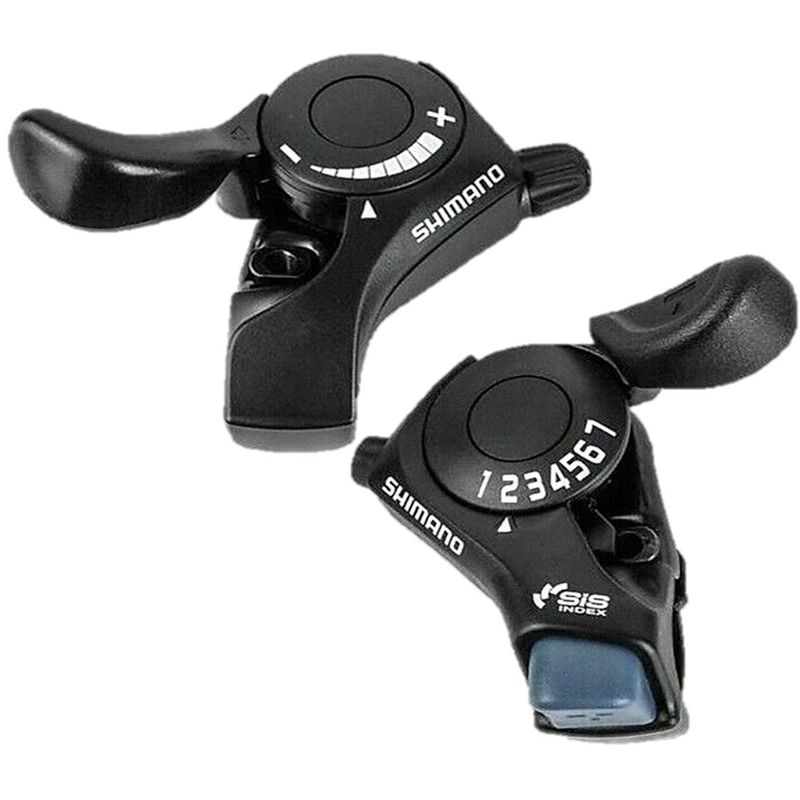 SHIMANO - Palanca Cambio Bicicleta Shimano Tourney 7V Tx30 Mtb Par