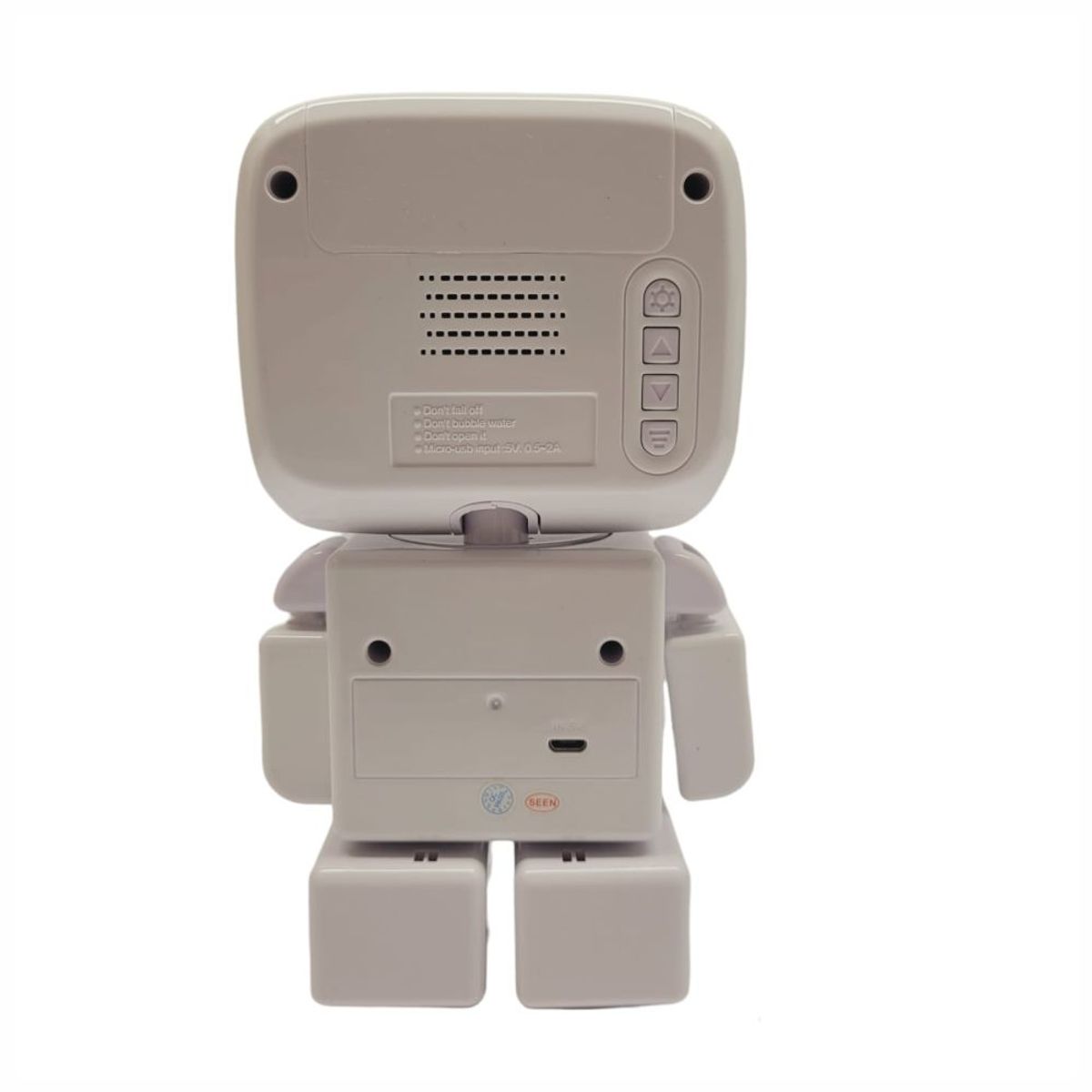 GENERICO - Camara De Seguridad Wifi Robot Monitor 360° Pantalla Digital