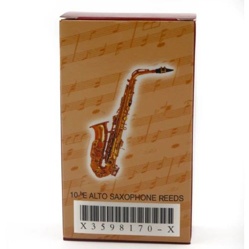 GENERICO - Caja De Cañas Saxo Alto 2 1/2 Reeds  Por 10 Unidades