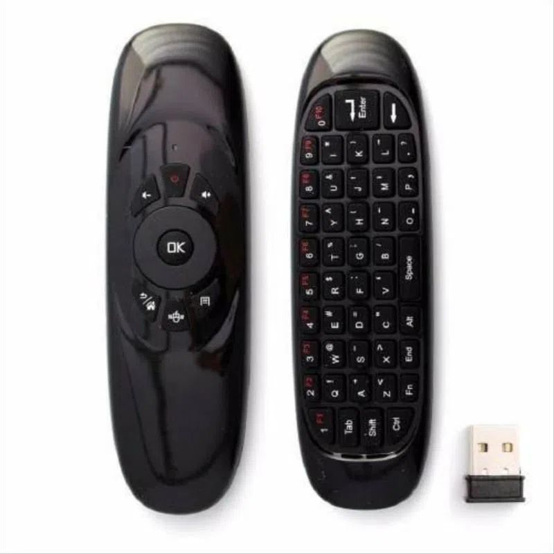 GENERICO - Teclado Control Inalámbrico Air Mouse Smart Tv