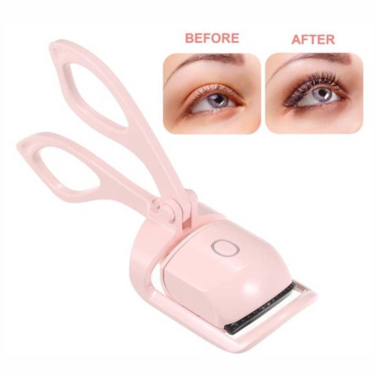 GENERICO - Rizador Encrespador Para Pestañas Electrico Recargable