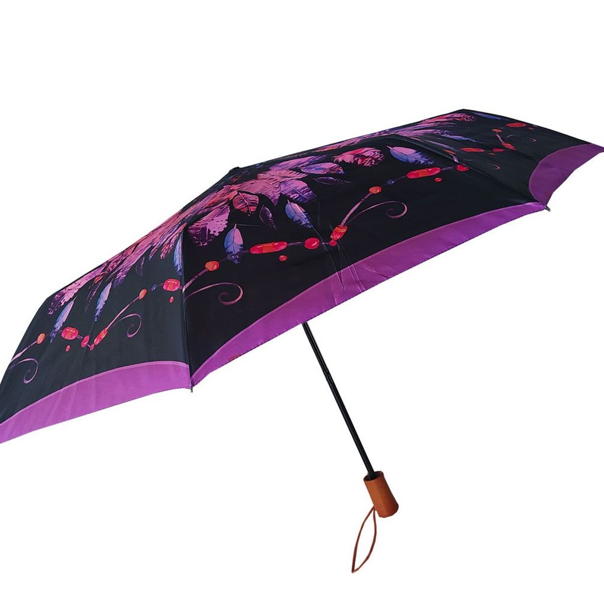 ALENTINO - Sombrilla paragua manual elegante resistente ¡ portatil