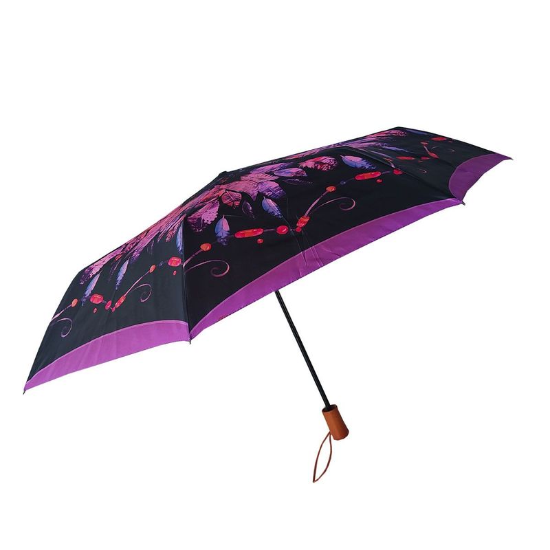 ALENTINO - Sombrilla paragua manual elegante resistente ¡ portatil