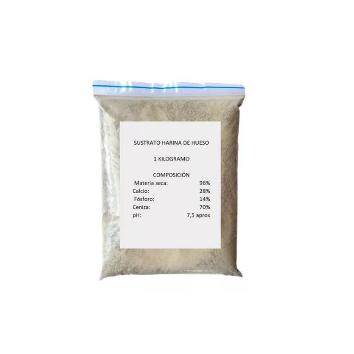 GENERICO - Sustrato Harina De Hueso 1 Kilo Cultivo Jardín