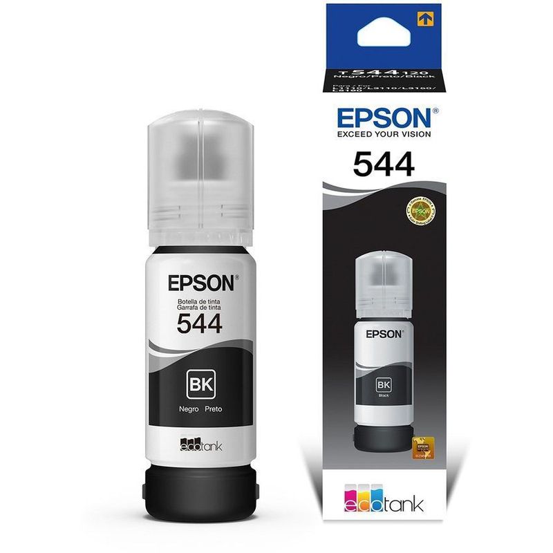 EPSON - Botella de tinta epson t544 negra