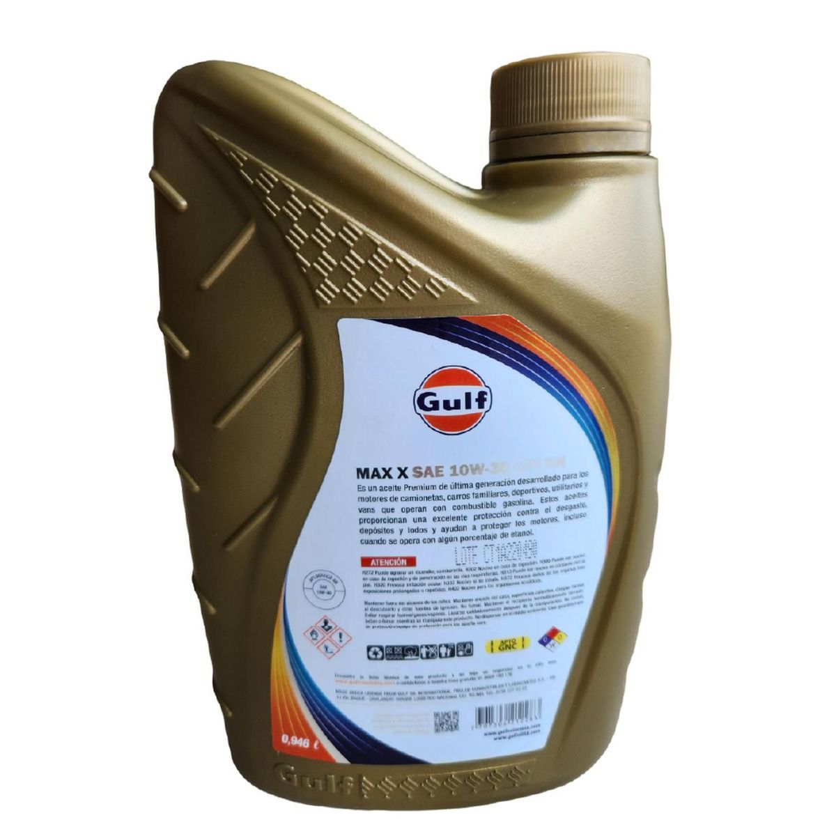 GENERICO - Aceite Para Motor Gulf Max X Sae 10w-30 Api Sn