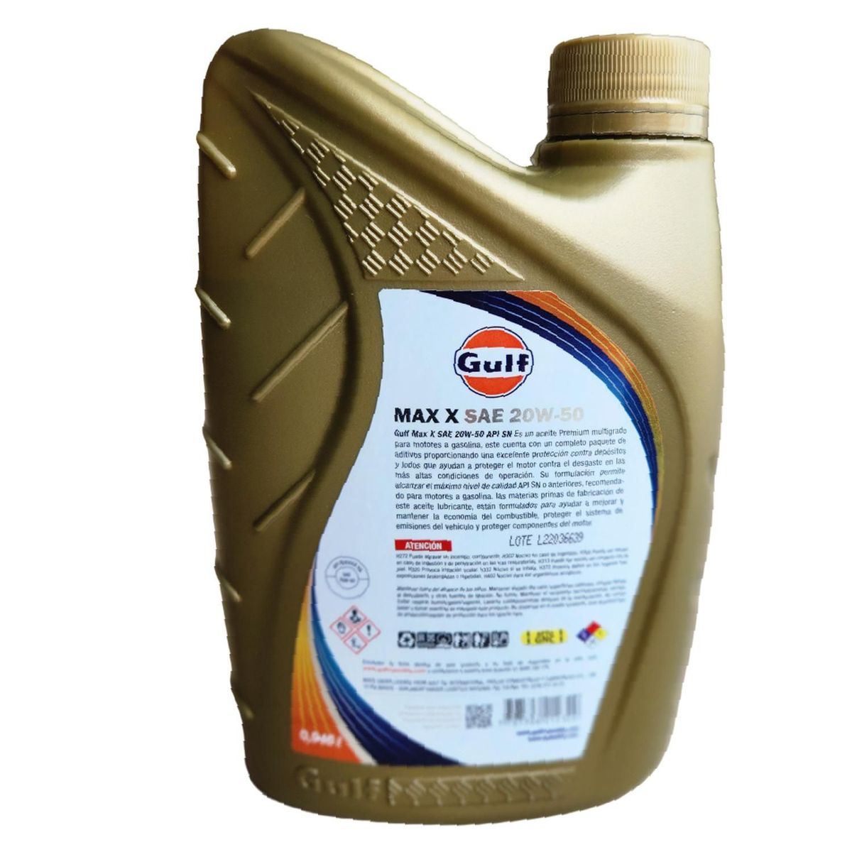 GENERICO - Aceite Para Motor Gulf Max X Sae 20w-50 Api Sn
