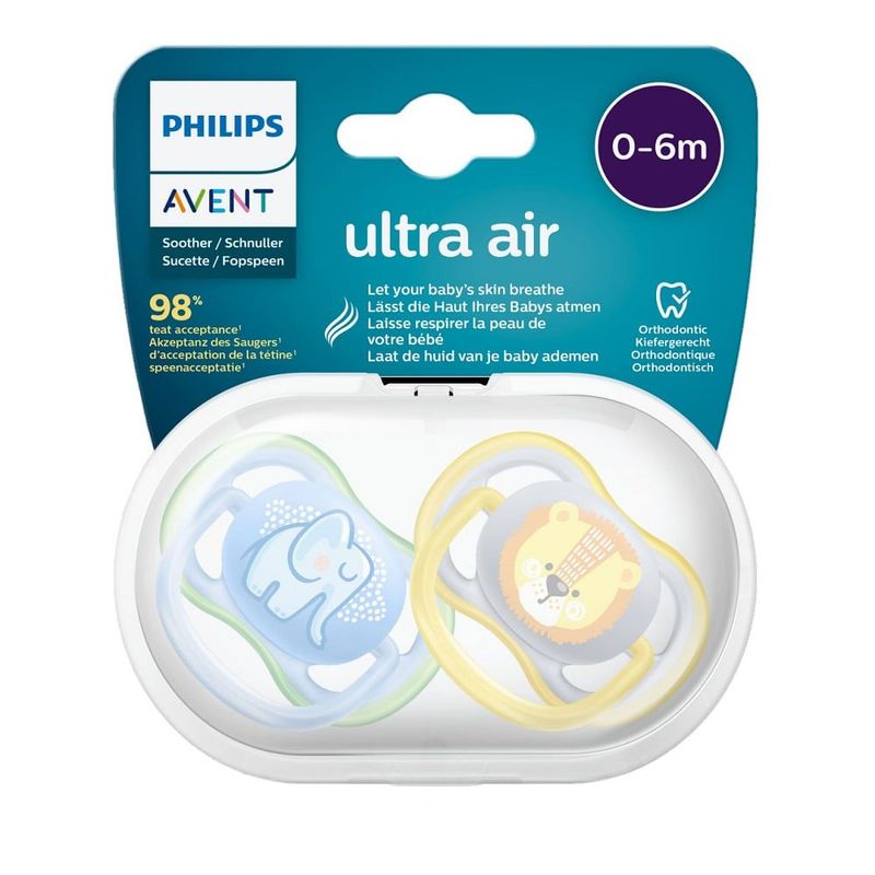 GENERICO - Chupo Avent Ultra Air Air 0-6m X 2und