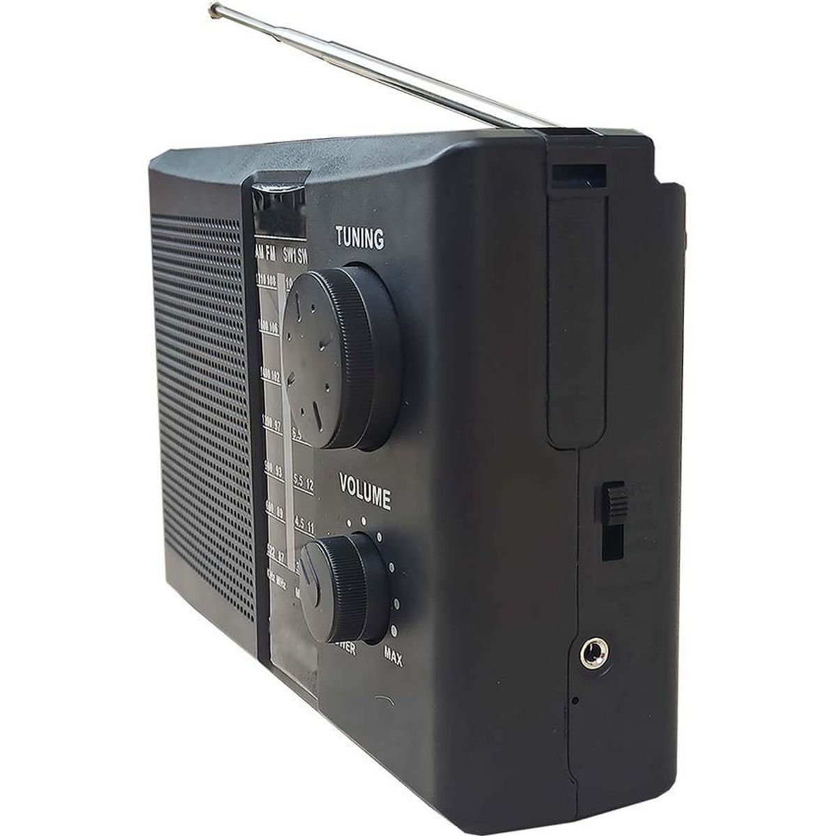 GENERICO - Radio bandas am fm analogo baterias electrico