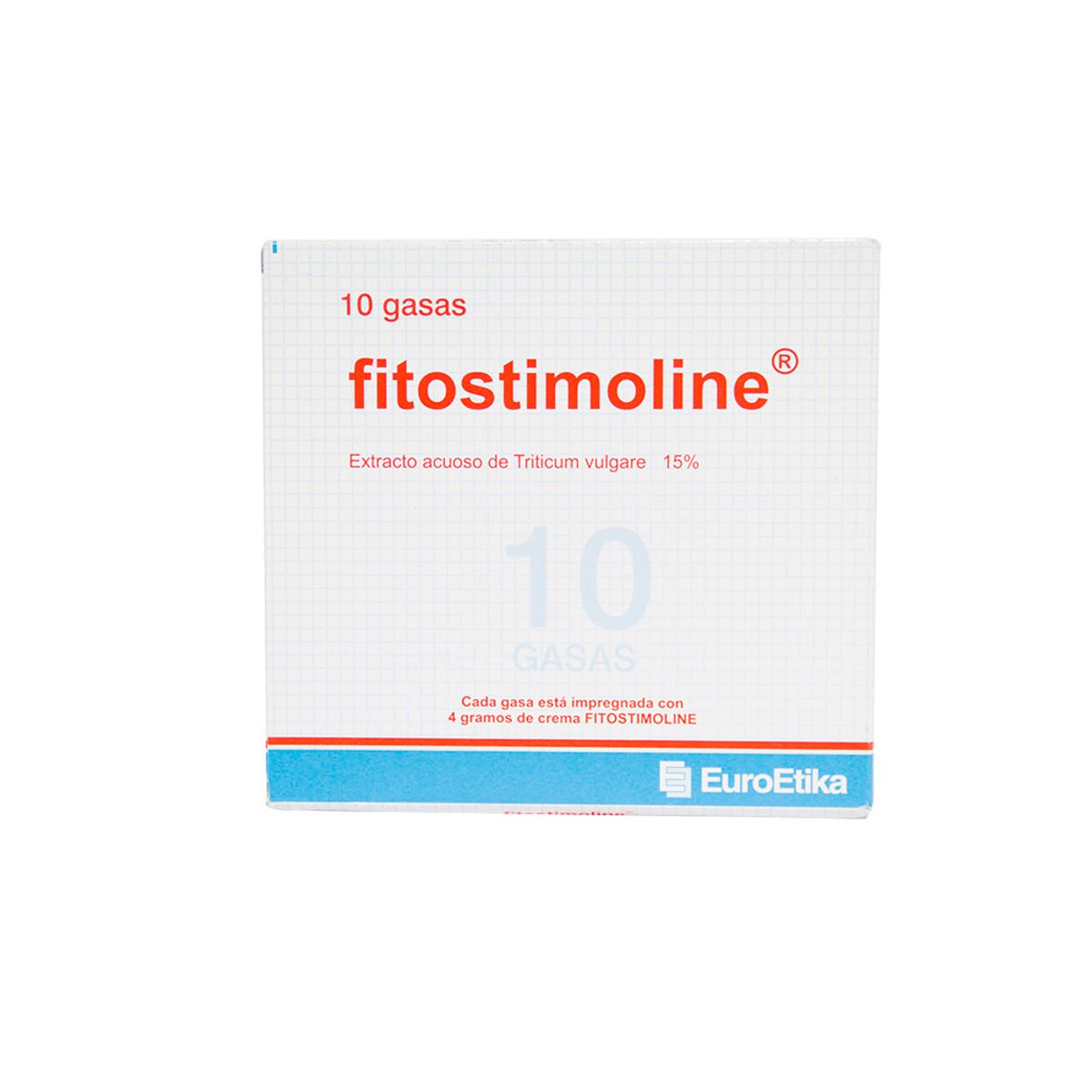 GENERICO - Fitostimoline Gasas Esteril X10 Gasas