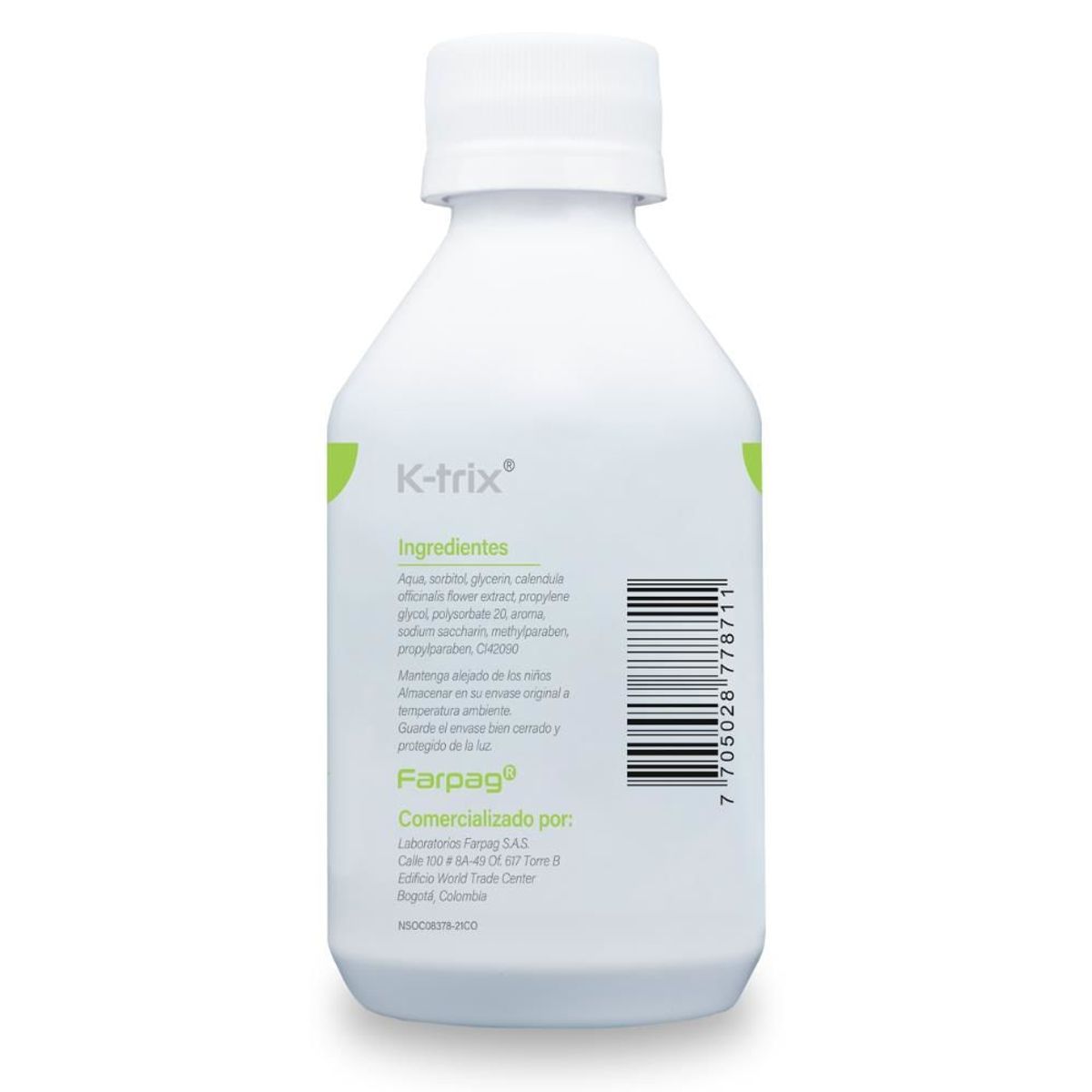 FARPAG - Enjuague Bucal Ktrix Calendula X 180ml