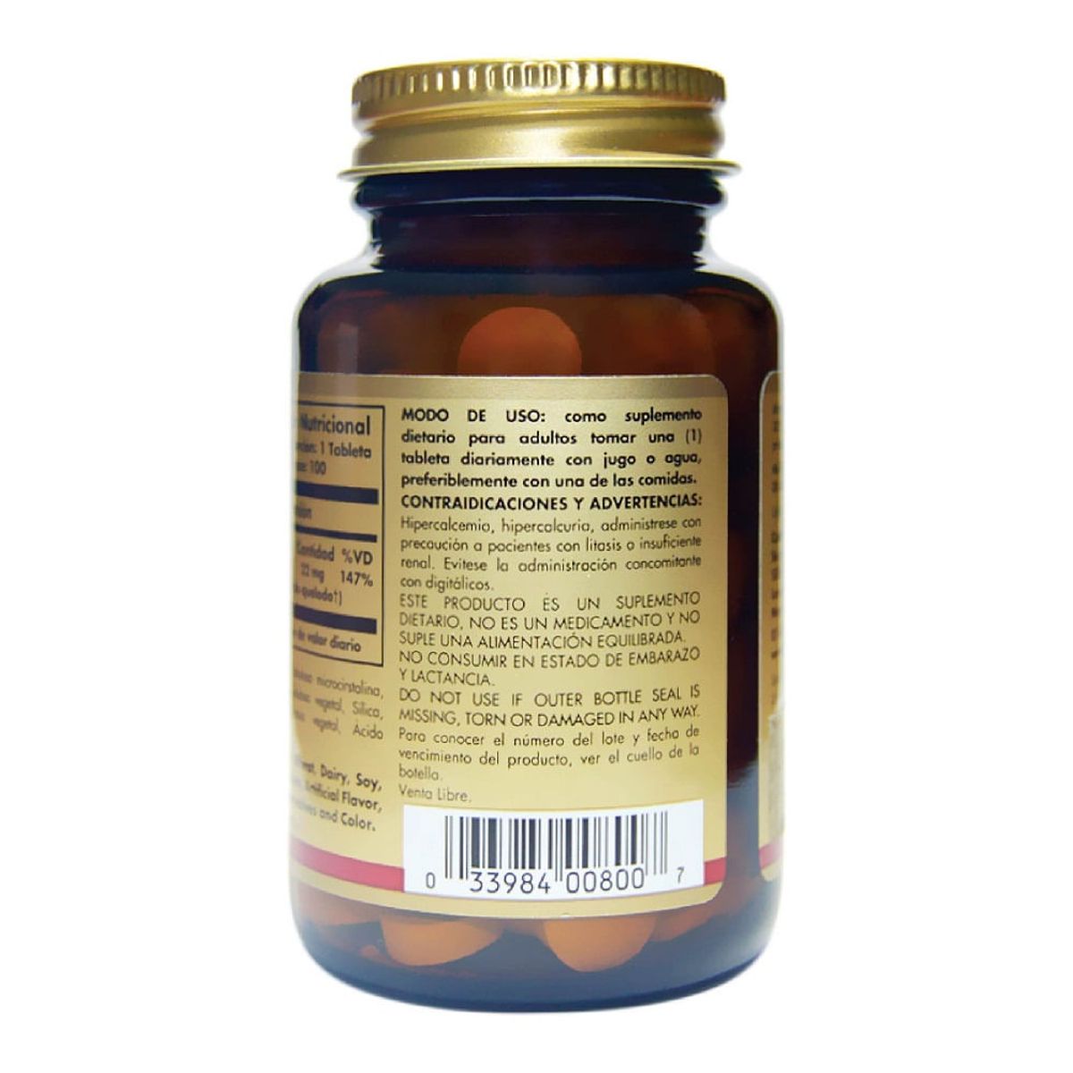 SOLGAR - Chelated Zinc Solgar X 100 Tabletas