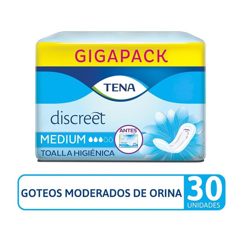 TENA - Toalla Tena Mujer Medium X 30und