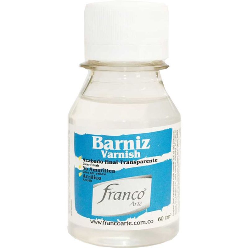 FRANCO ARTE - Barniz de Acabado Final Transparente Franco Arte X 60 Ml