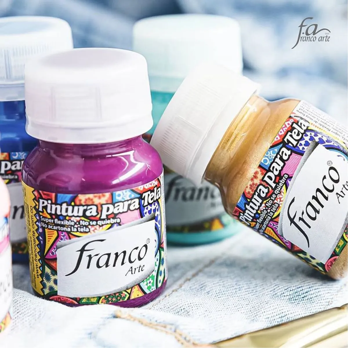 FRANCO ARTE - Pintura Para Tela Franco Arte X 30 ml Unidad
