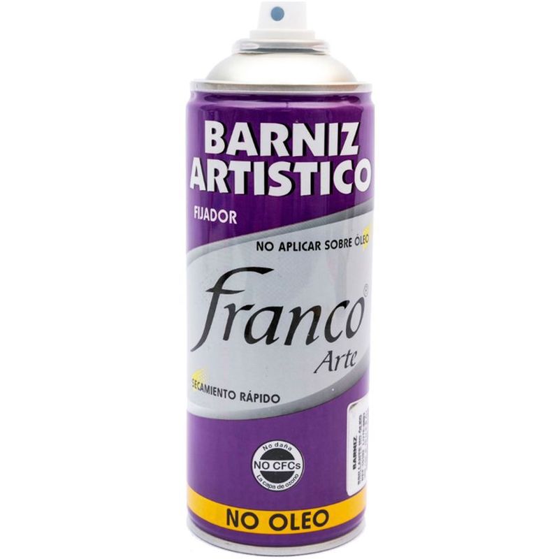 FRANCO ARTE - Barniz Artístico Franco Arte Fijador Mate 300ml No Óleo