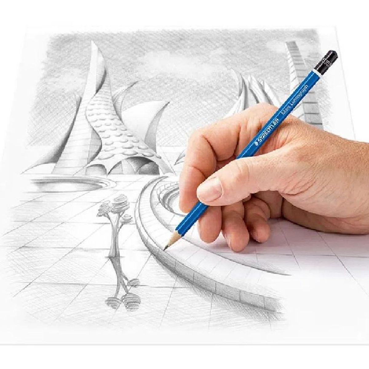 STAEDTLER - Lápices De Dibujo X 24 Unds Mars Lumograph Staedtler