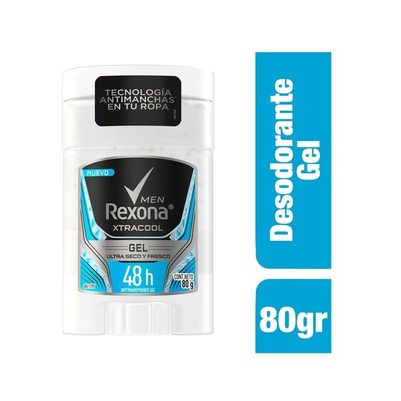 REXONA - Desodorante Rexona Men Xtracool Gel X 80g