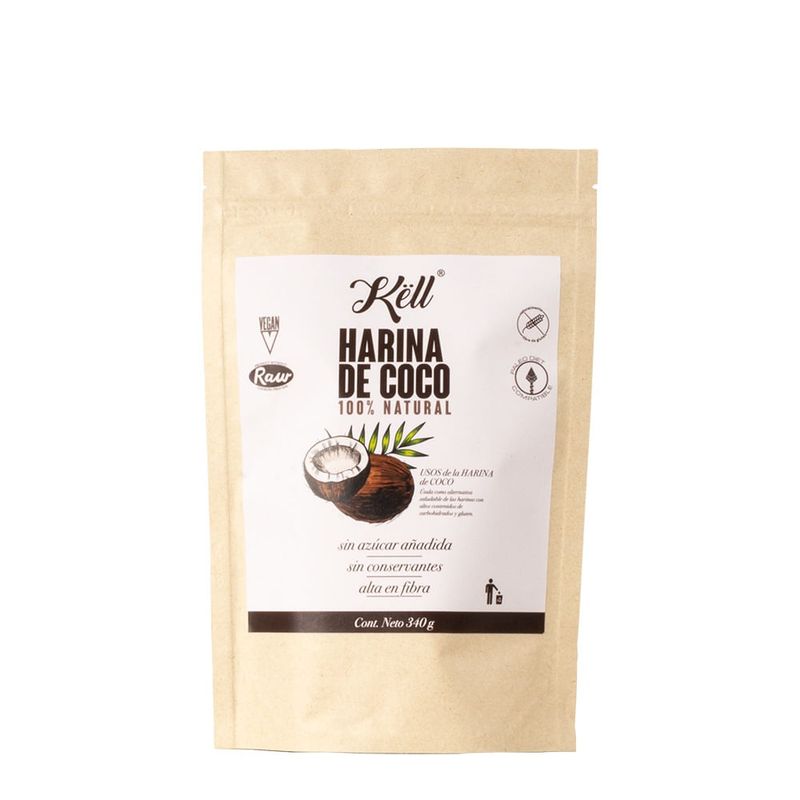 GENERICO - Harina De Coco Kell Sin Azucar X 340g