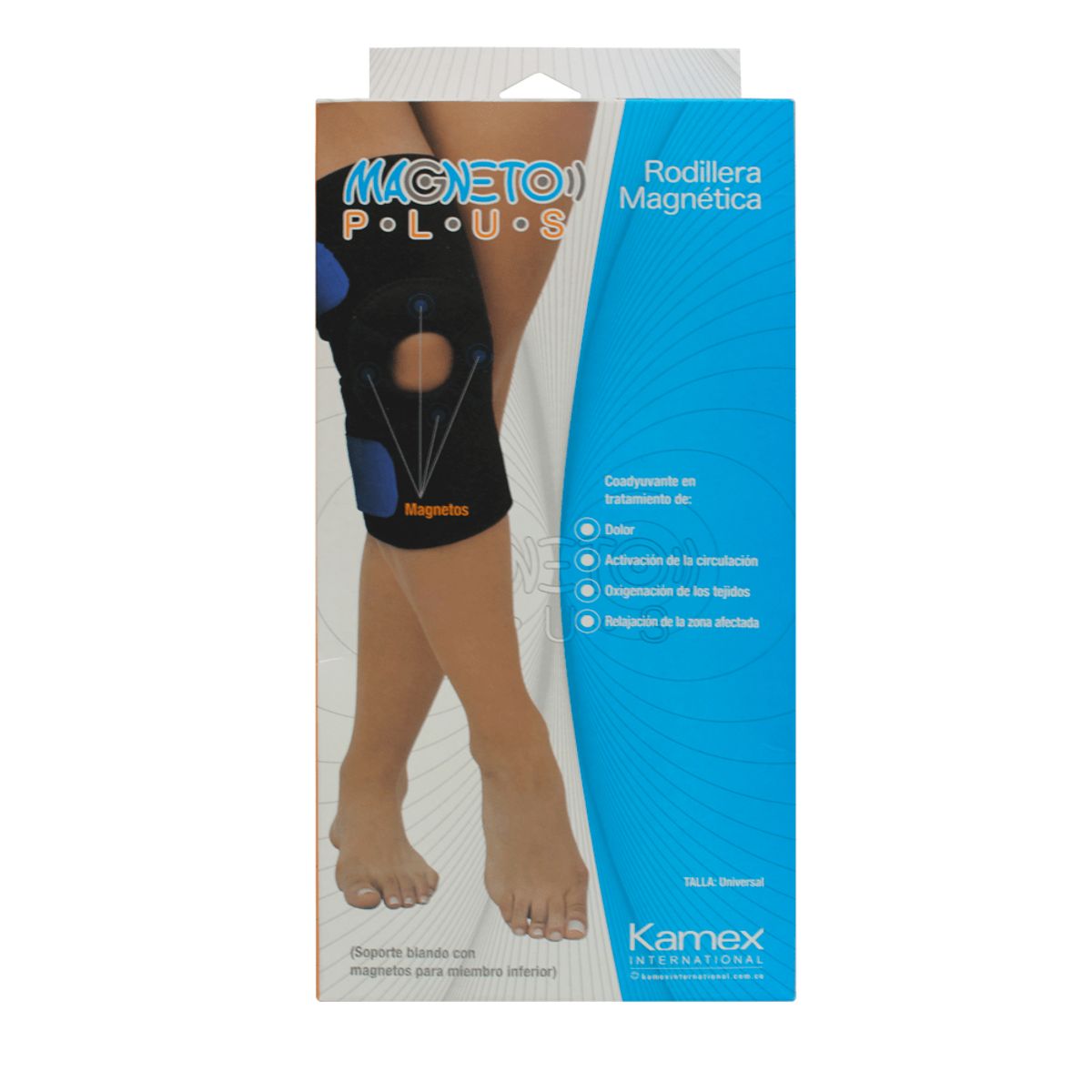 KAMEX - Rodillera Magnetica Kamex Mg012 Talla Universal