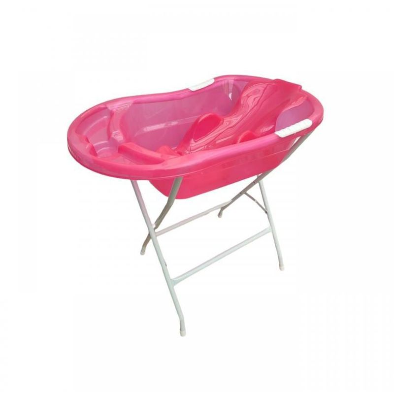 PRODEHOGAR - Bañera otina para bebe con soporte y base metálica