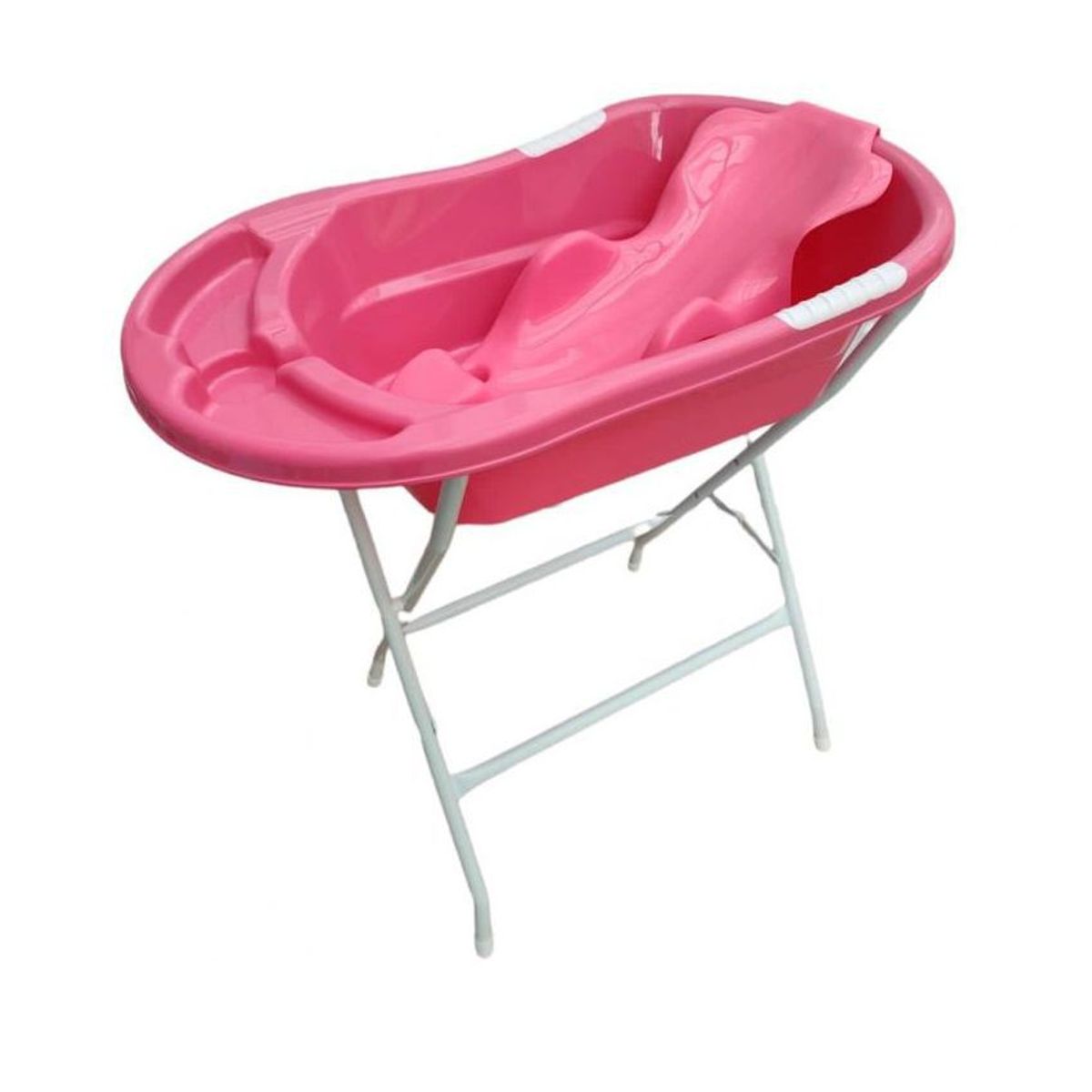 PRODEHOGAR - Bañera otina para bebe con soporte y base metálica