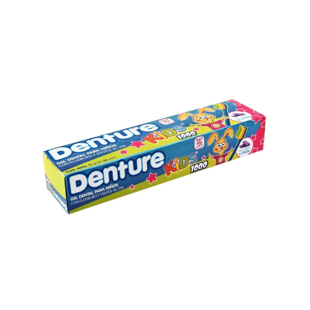GENERICO - Crema Denture Kids 1000 Sabor Chicle X 50g