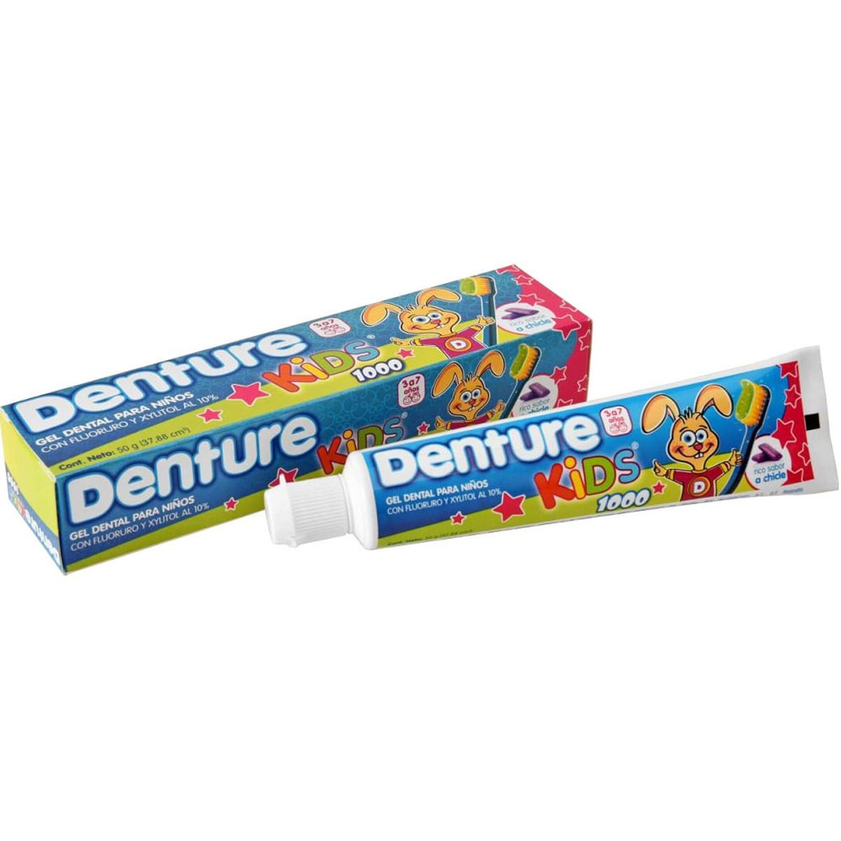 GENERICO - Crema Denture Kids 1000 Sabor Chicle X 50g