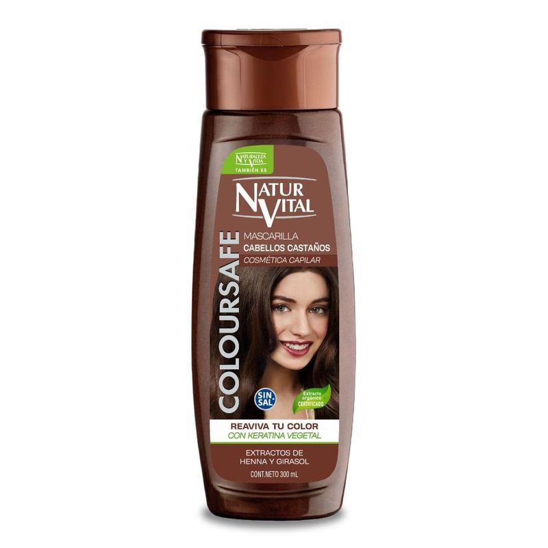 NATURALEZA Y VIDA - Nat.&vida Mascarilla Castanos X300ml.---