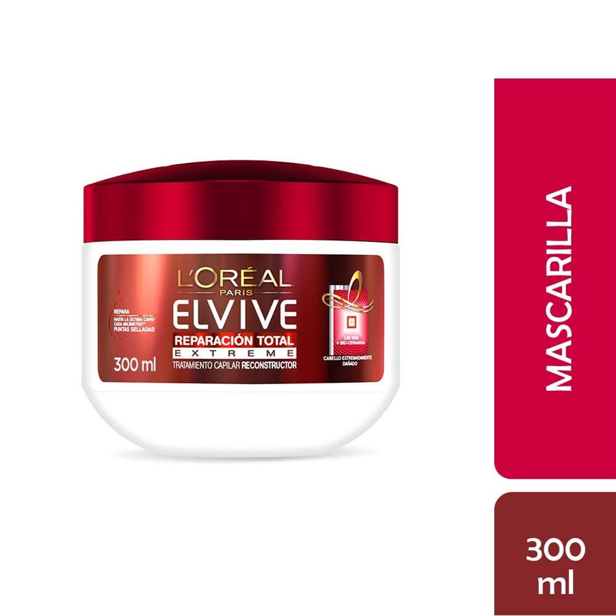 LOREAL - Tratamiento Capilar L'oréal Paris Elvive Reparación Total 5