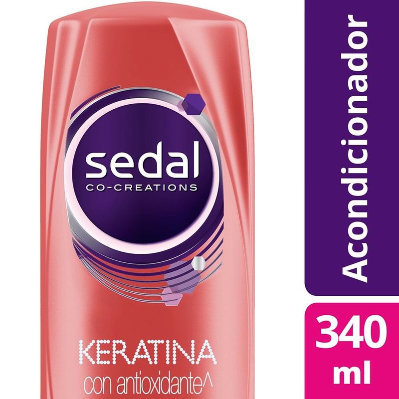 SEDAL - Acondicionador Sedal Keratina Con Antioxidante X 340ml