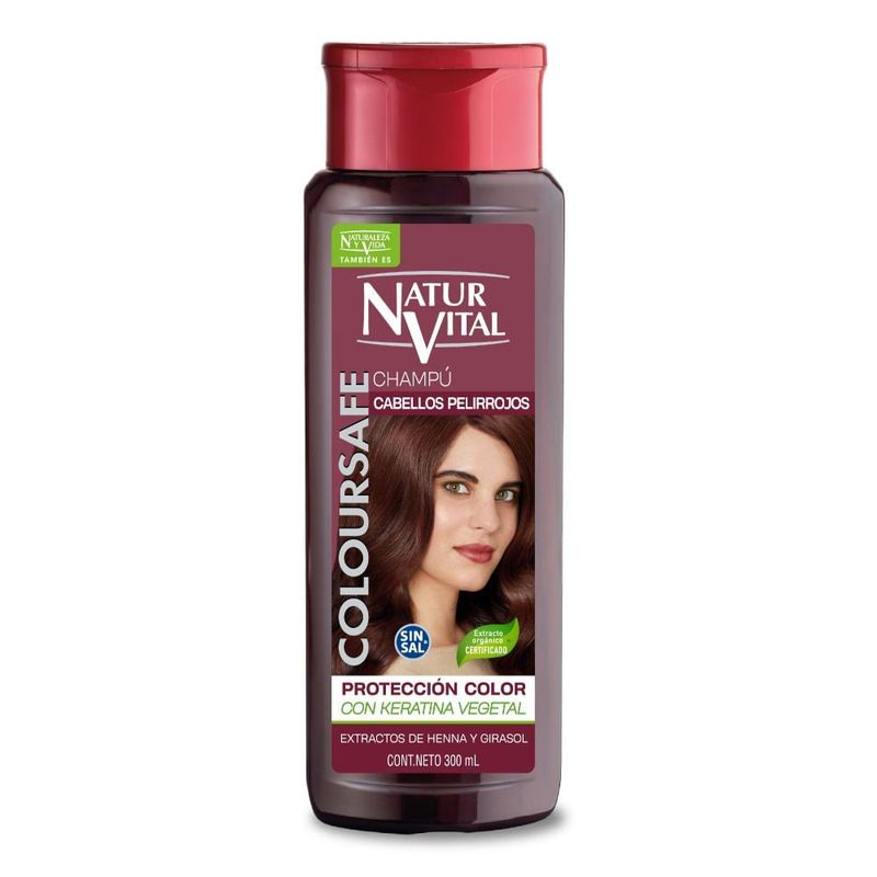 NATURALEZA Y VIDA - Nat.&vida Champu Henna Rojos X300ml