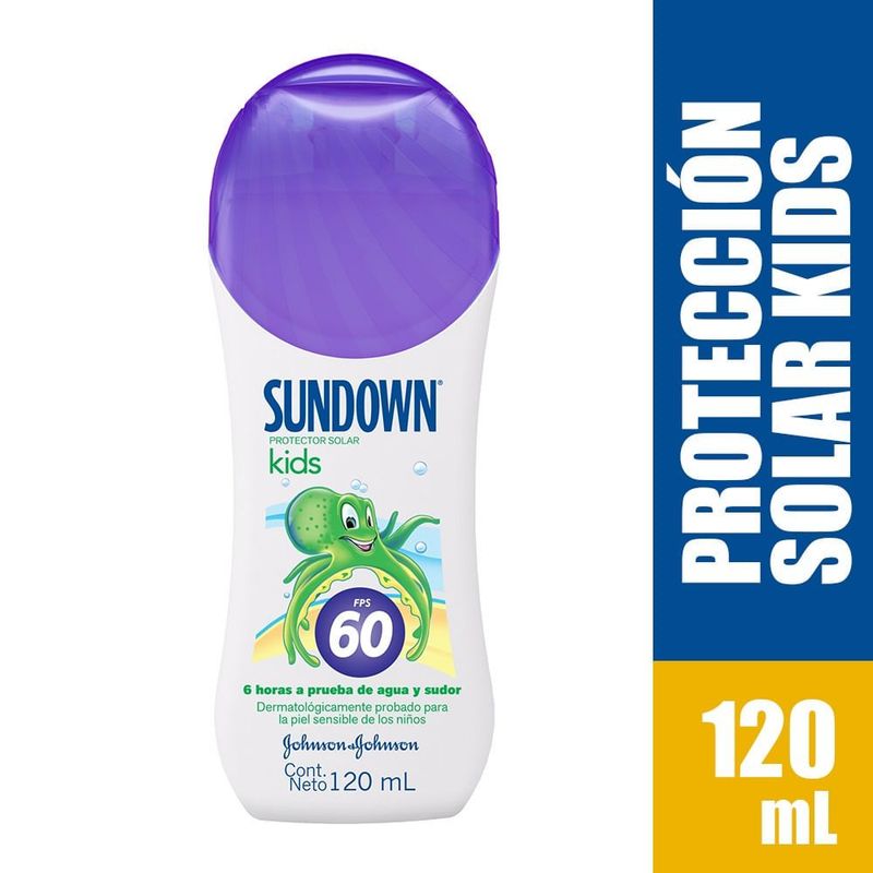 SUNDOWN - Protector Solar Sundown Kids Fps60 X 120ml