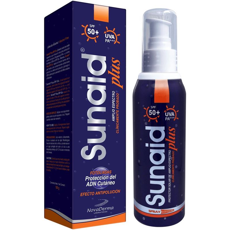 GENERICO - Protector Solar Sunaid Plus Spf50 X 100g