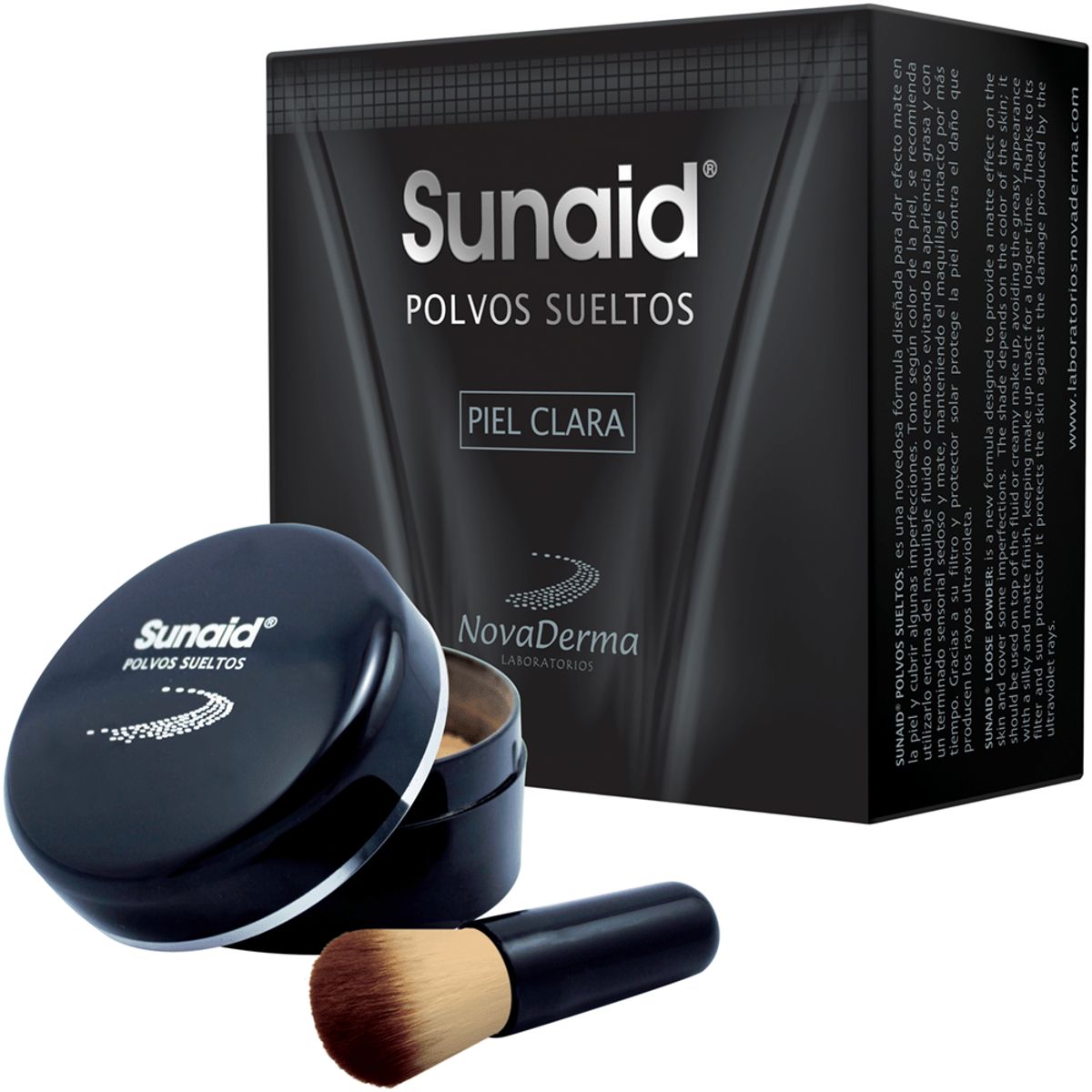 GENERICO - Polvo Sunaid Protector Solar Piel Clara X 35g