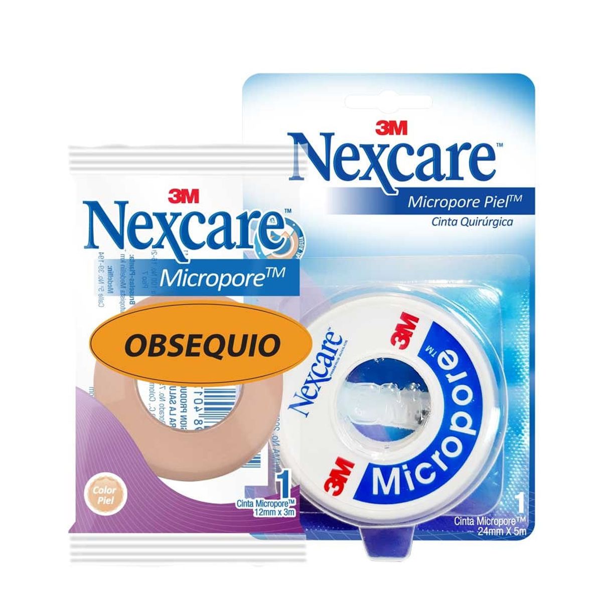 NEXCARE - Oferta Micropore Nexcare Piel 24mm X 5m