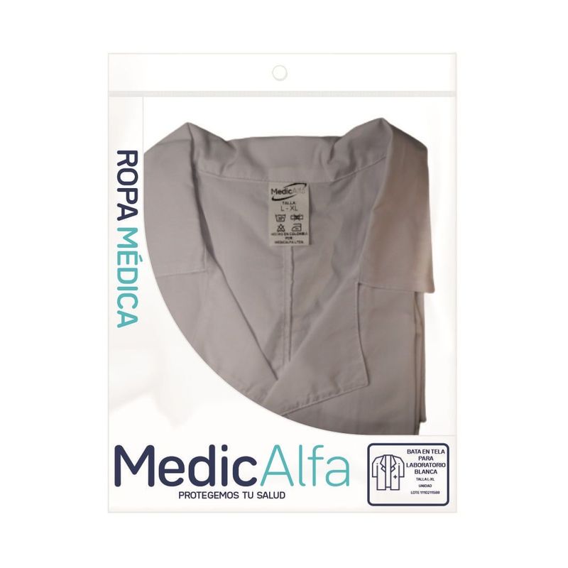 GENERICO - Bata Laboratorio Tela Talla L-xl X 1und