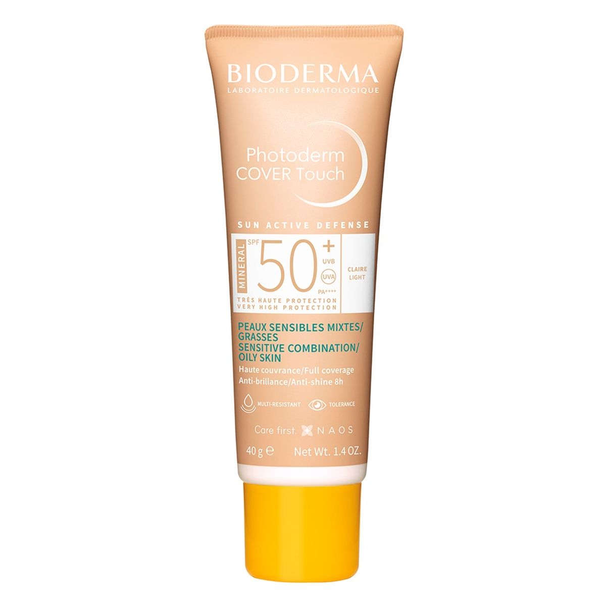 BIODERMA - Protector Solar Photoderm Tono Claro Spf50 40g