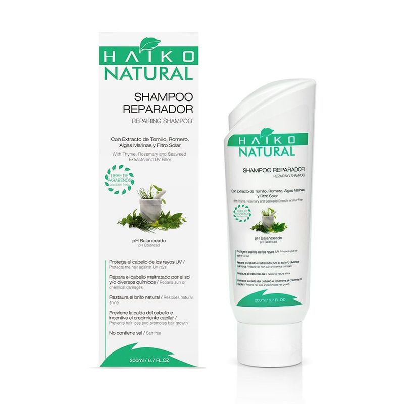HAIKO NATURAL - Shampoo Reparador Haiko Liquido X 200ml