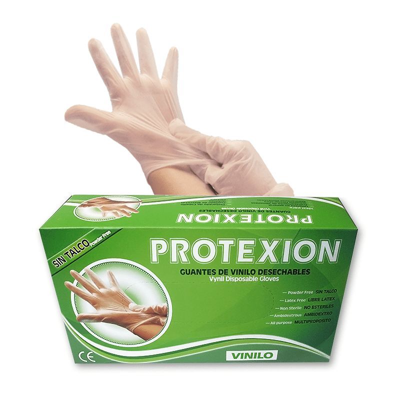 GENERICO - Guantes Vinilo T.m Cjx100und.protex-ion